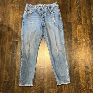 Topshop moto mom petite jeans